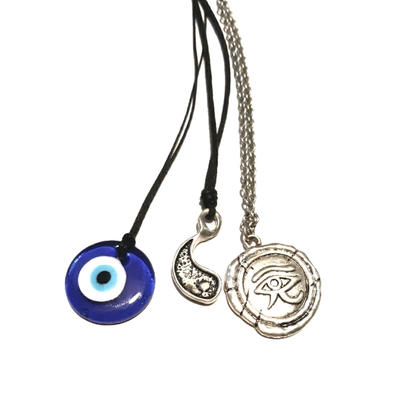 Eye of Horus, Evil Eye, Yin Necklaces - Picture 1 of 2